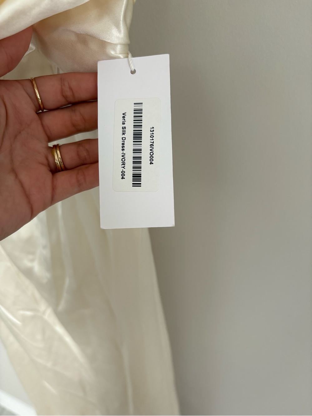 Reformation Ivory Satin Slip Gown - Picture 11 of 11